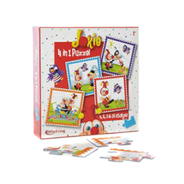 4 in 1 puzzel jokie