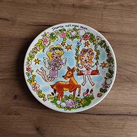 Bord 22cm - Droomvlucht