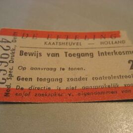 Entreeticket Interkosmos (2.50)