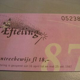 Entreeticket 1987