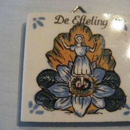 Tegel indische waterlelies (klein)