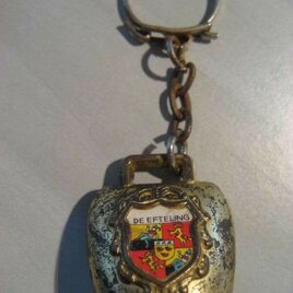 Sleutelhanger koebel met wapenschild Efteling