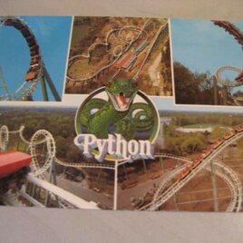 Postkaart 1981 Python