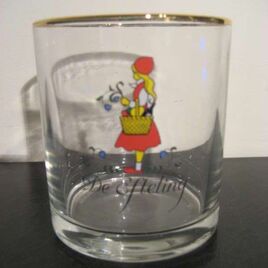 Whiskyglas met Roodkapje