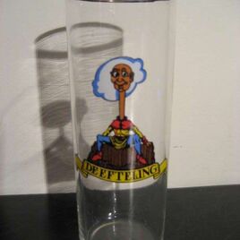 Longdrinkglas met Langnek