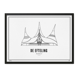 Poster inclusief lijst Efteling Entree