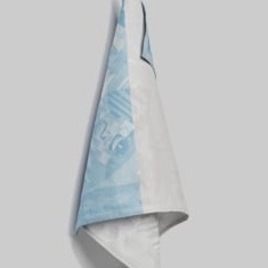 Theedoek blauw