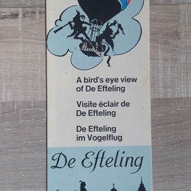 Efteling informatiefolder jaren 80