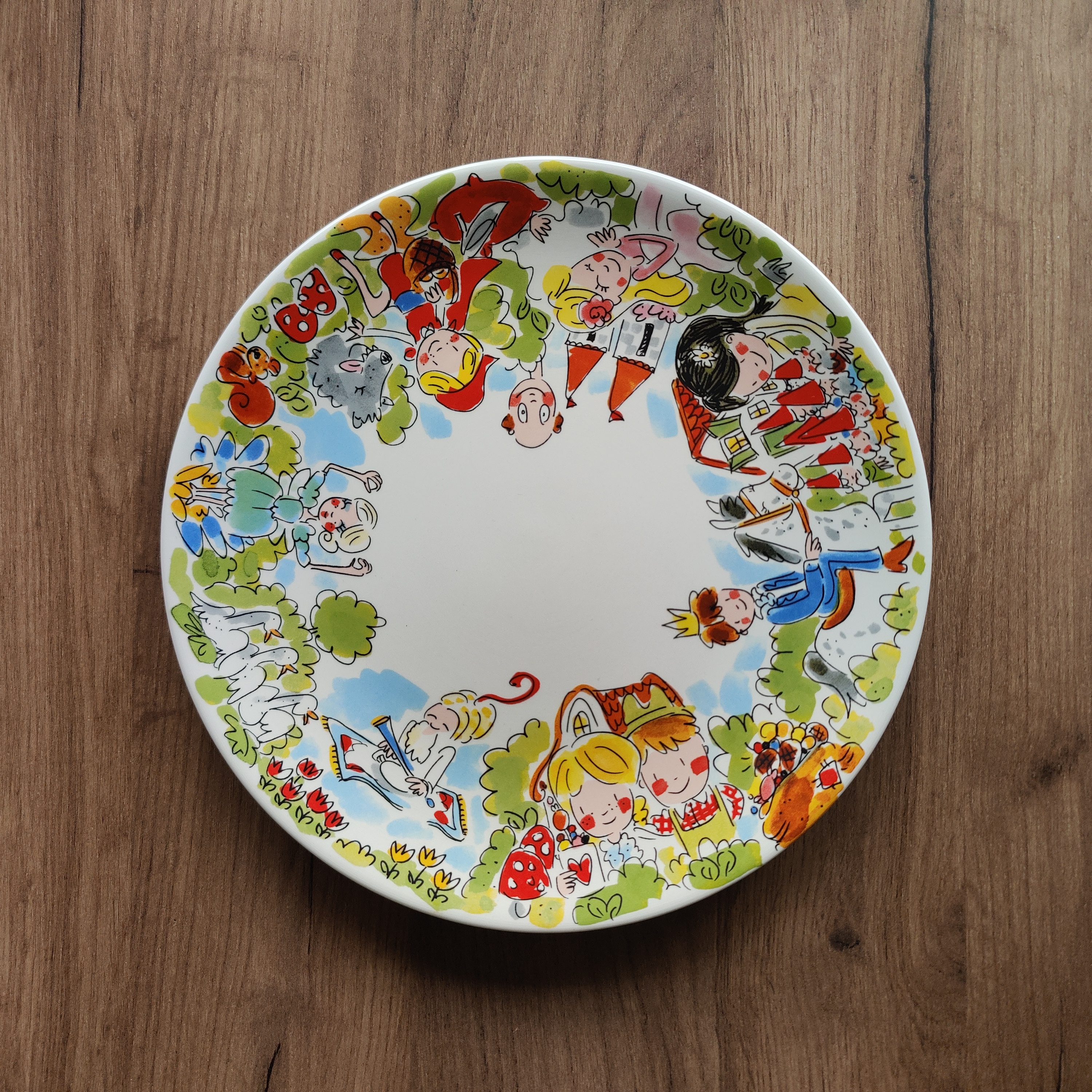 Dinerbord 26cm - Efteling (rondom)