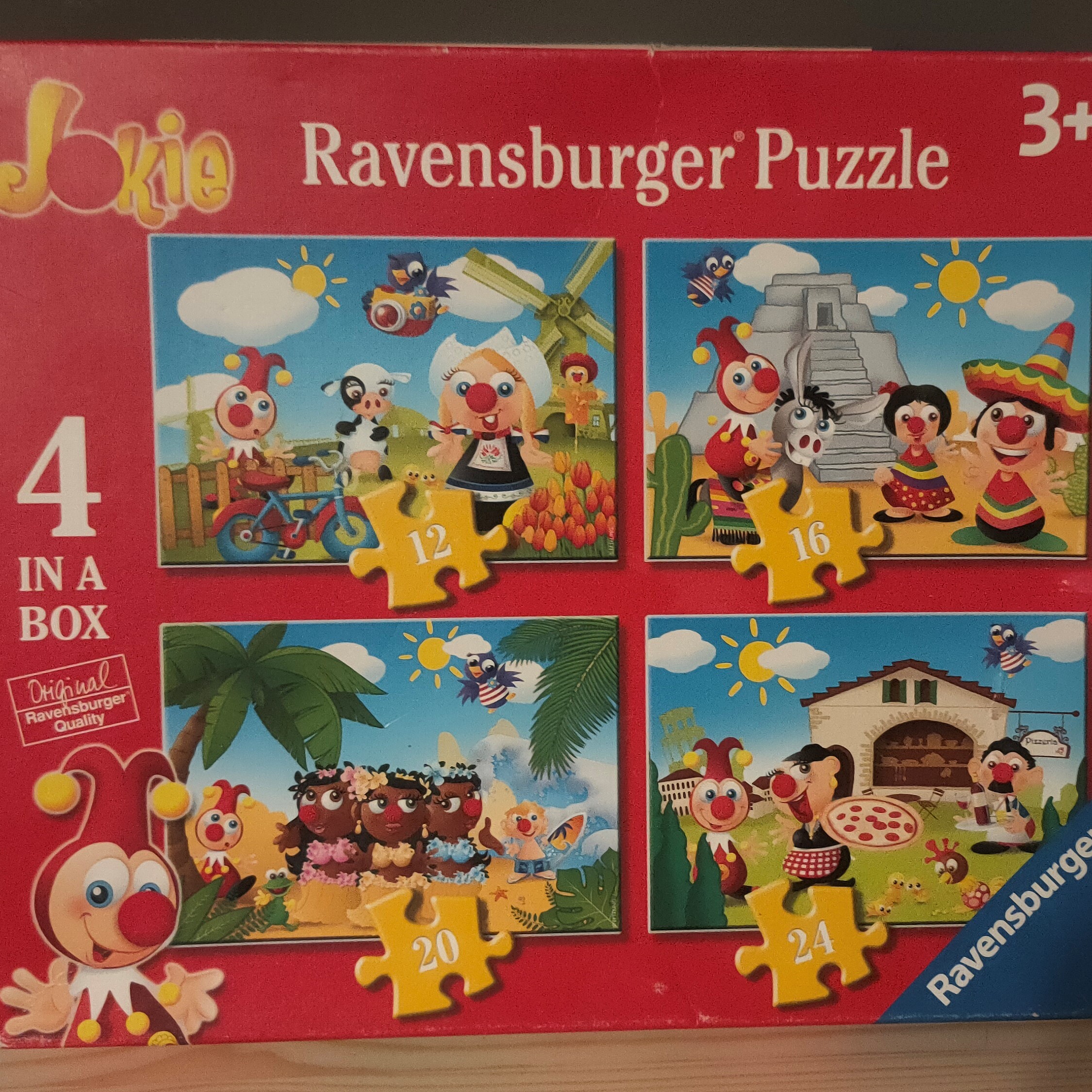 Jokie 4-in-1 puzzel