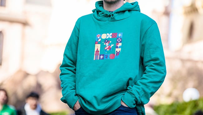 Geomatric hoody
