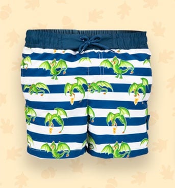 zwemshort Draak