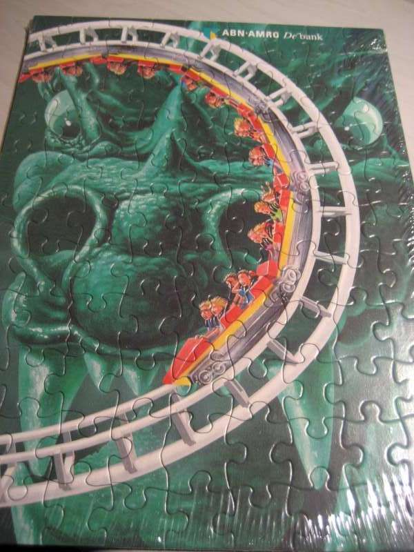 Puzzel achtbaan