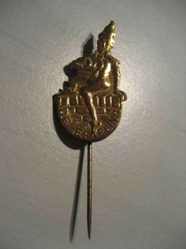 Speldje kleine boodschap (goud)