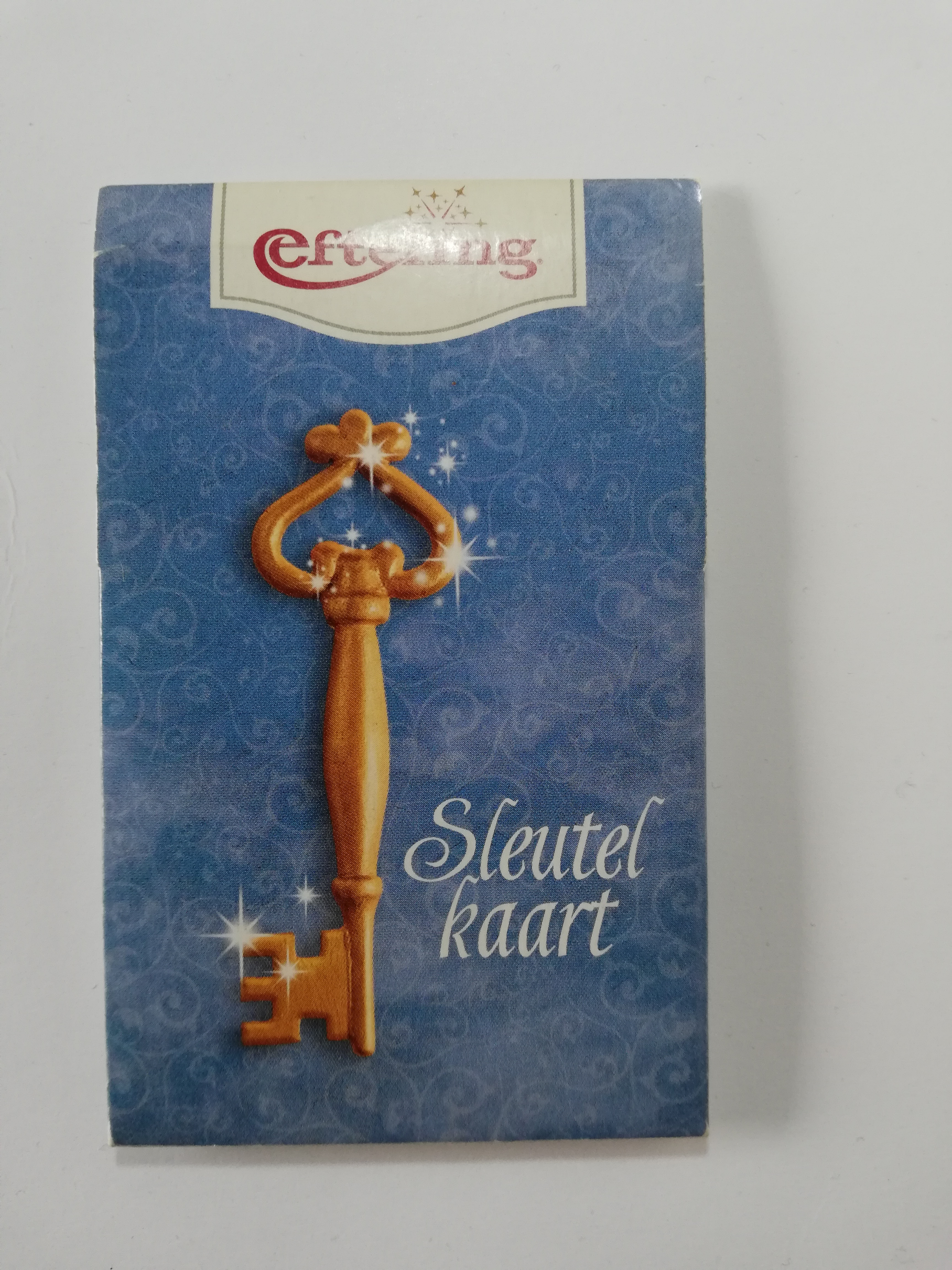 Efteling Hotel Kaartmapje
