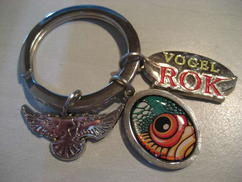 Sleutelhanger Vogel Rok