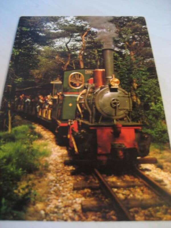 Postkaart Stoomtrein