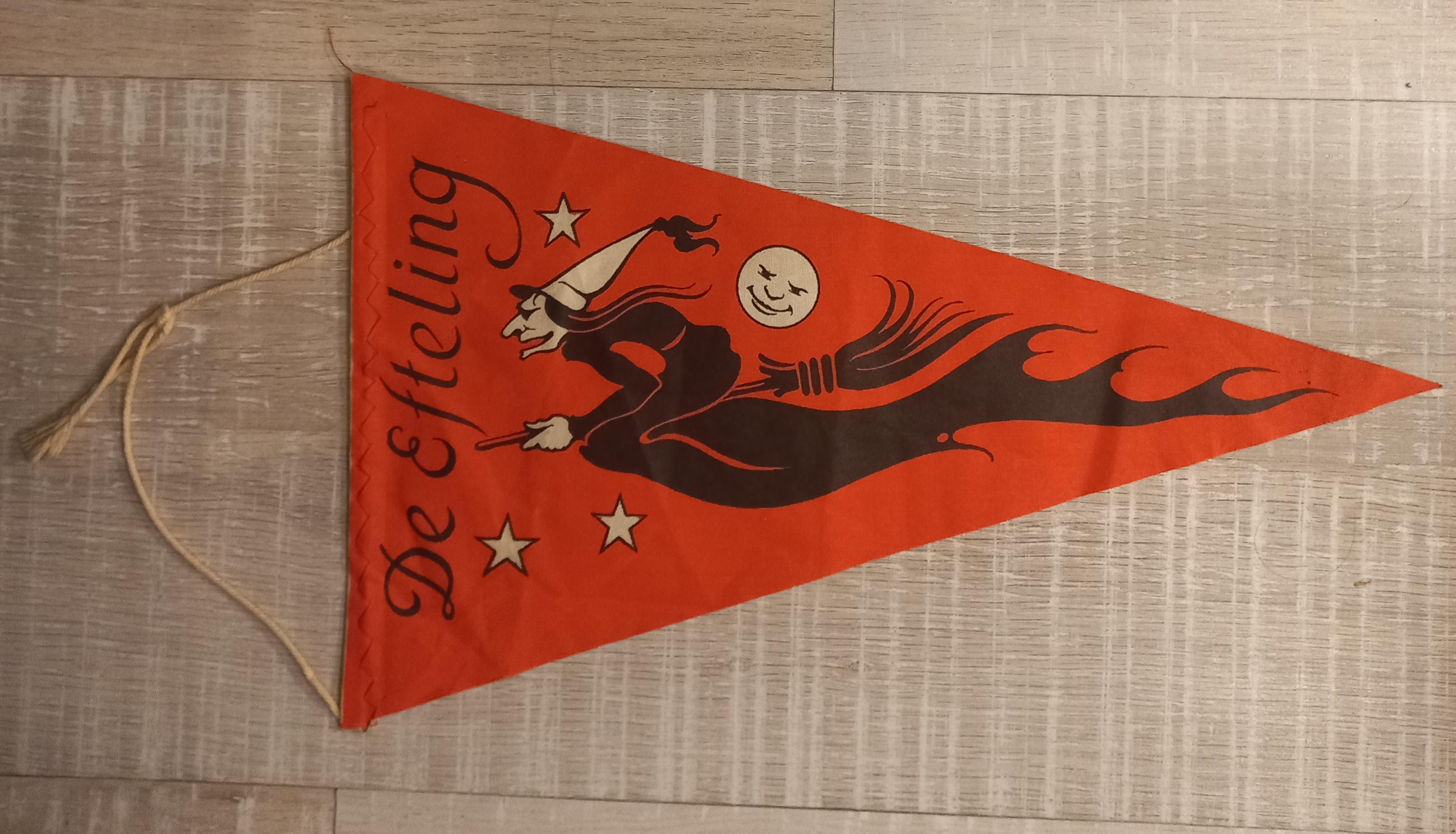 Fietsvlaggetje Heks Rood