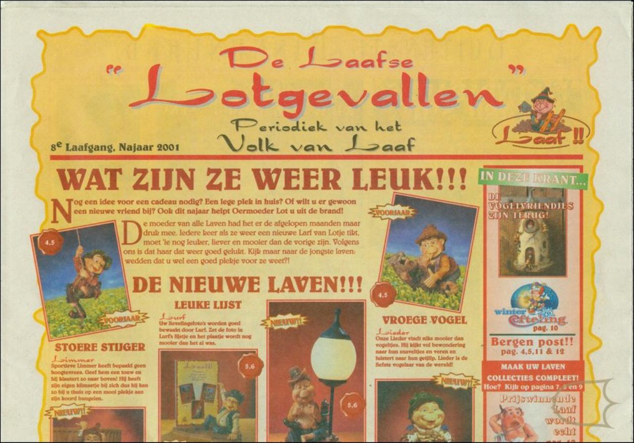 Laafse lotgevallen 2001 najaar