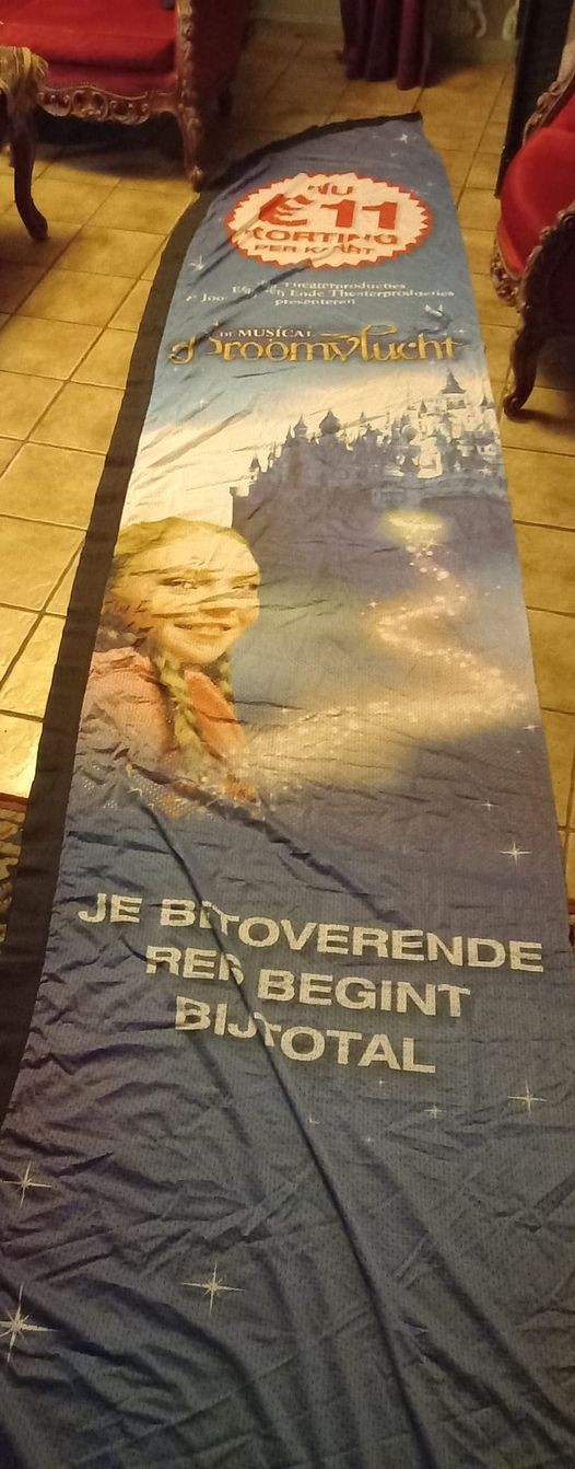 Droomvlucht de Musical vlag