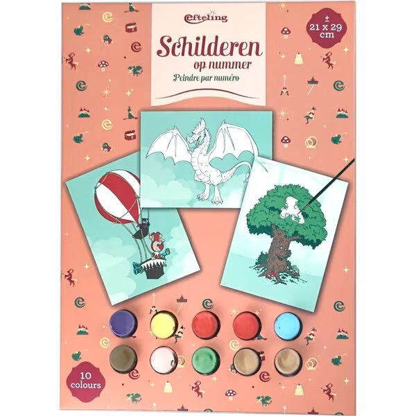 Schilderen op nummer 2